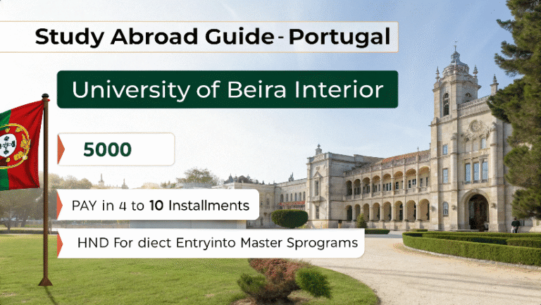 Study in Portugal – University of Beira Interior (UBI)
