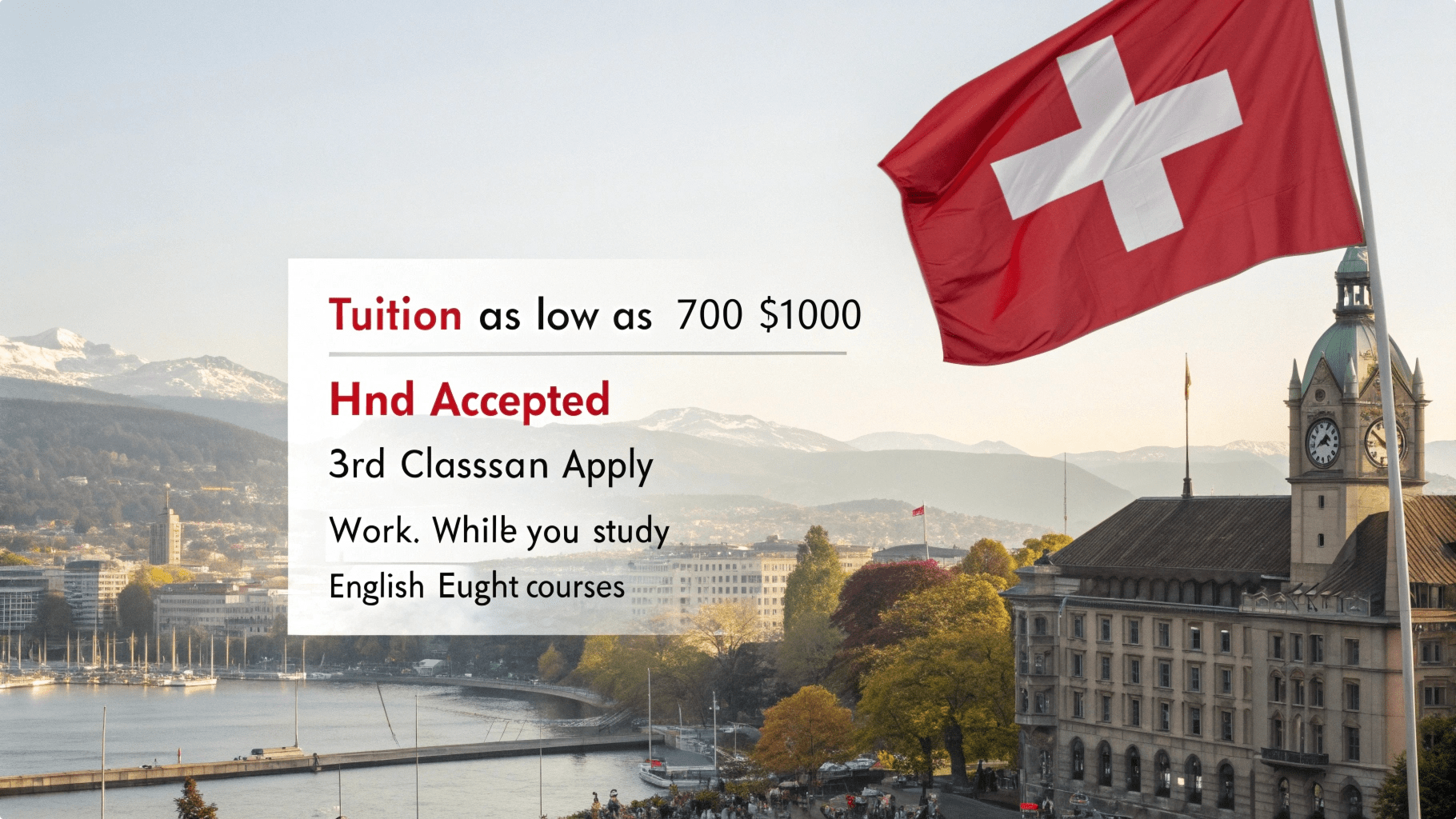 Read more about the article Studying in Switzerland: A Comprehensive Guide to Education, Culture, and Natural Beauty