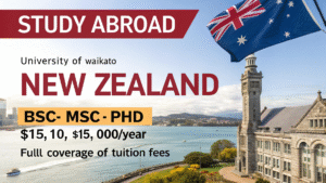 Read more about the article Study for Free in New Zealand – University of Waikato International Excellence Scholarships