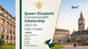 Queen Elizabeth Commonwealth Scholarship 2025/26