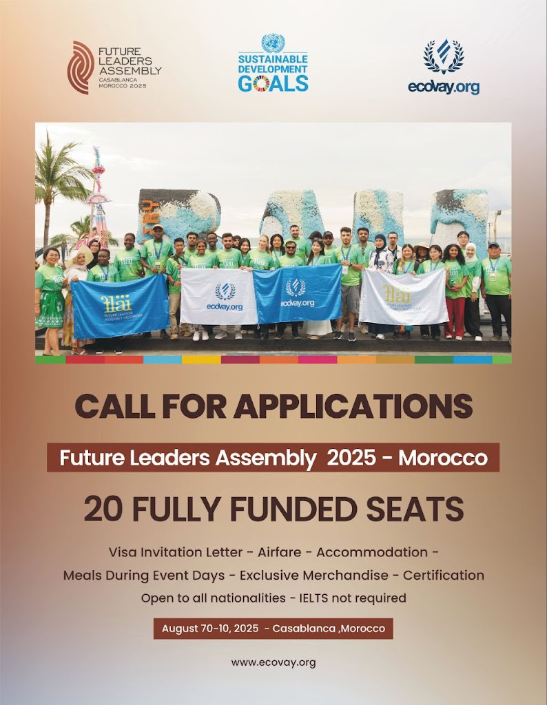 Read more about the article Future Leaders Assembly 2025 in Casablanca, Morocco (Fully Funded)