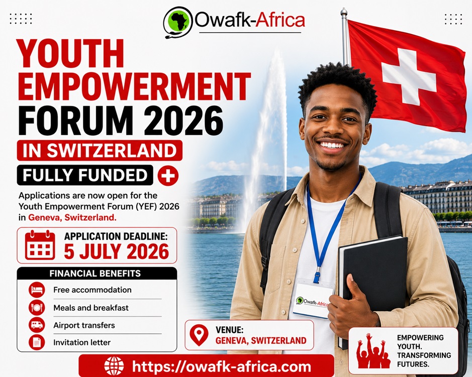 Read more about the article Youth Empowerment Forum 2026 in Switzerland (Fully Funded)