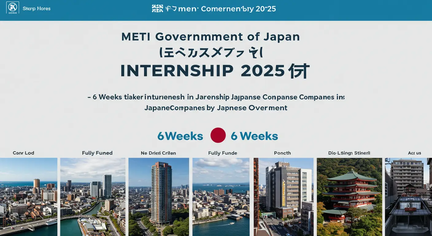 Read more about the article METI Government of Japan Internship 2025 (Fully Funded)