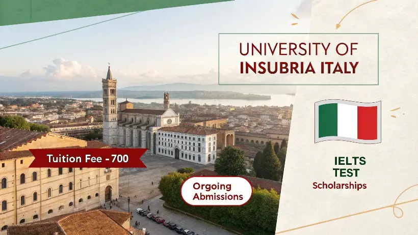 You are currently viewing University of Insubria of Italy, Tuition €700+ Scholarship, No IELTS