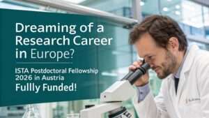 Read more about the article Dreaming of a Research Career in Europe? The Fully Funded ISTA Postdoctoral Fellowship 2026 in Austria Might Be for You!