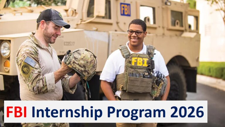 FBI Honors Internship Program 2026