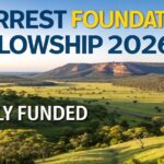 Forrest Foundation Fellowship 2026 in Australia (Fully Funded)