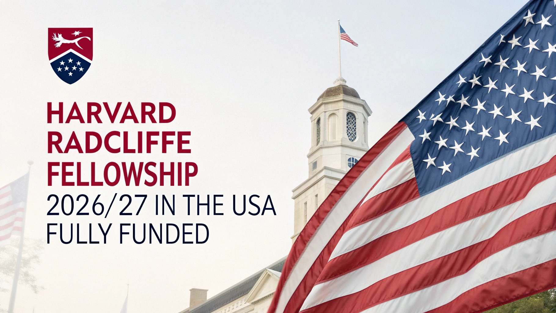 You are currently viewing Harvard Radcliffe Fellowship 2026/27 in the USA – Fully Funded