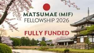 Read more about the article Matsumae (MIF) Fellowship 2026 in Japan (Fully Funded)