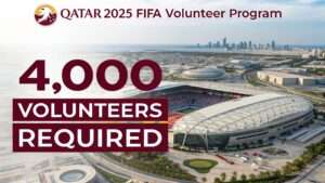 Read more about the article Qatar 2025 FIFA Volunteer Program (4,000 Volunteers Required)