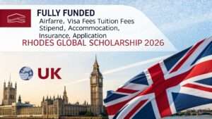 Read more about the article Rhodes Global Scholarship 2026 in the UK – Fully Funded