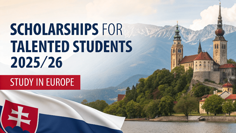 You are currently viewing Slovakia Scholarships for Talented Students 2025/26 (Fully Funded)