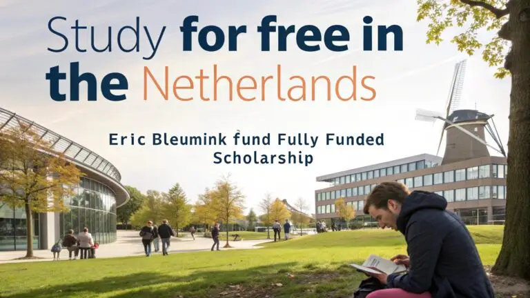 Eric Bleumink Fellowship 2027 in Netherlands (Fully Funded)