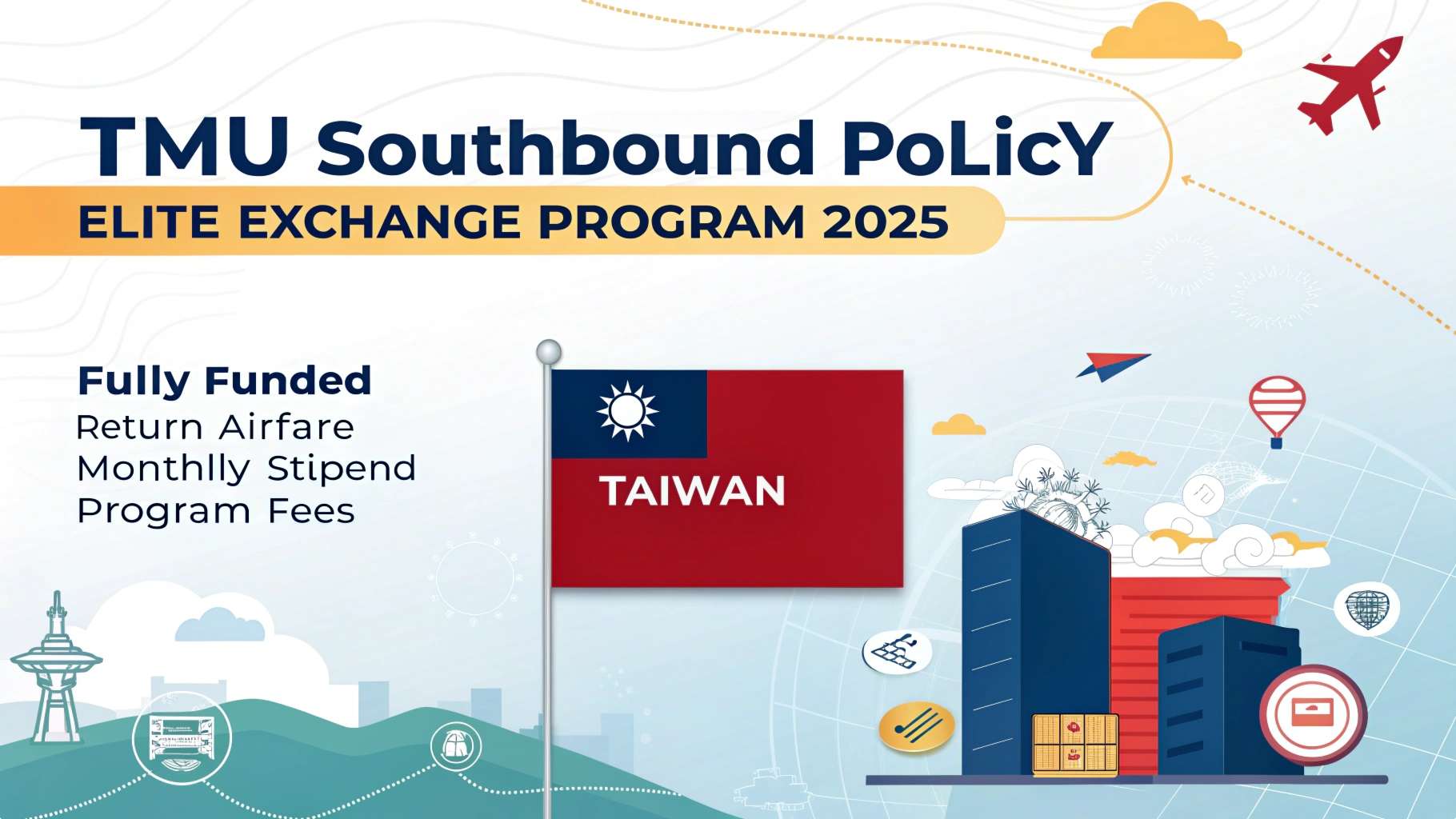You are currently viewing TMU Southbound Policy Elite Study Program 2025 – Fully Funded