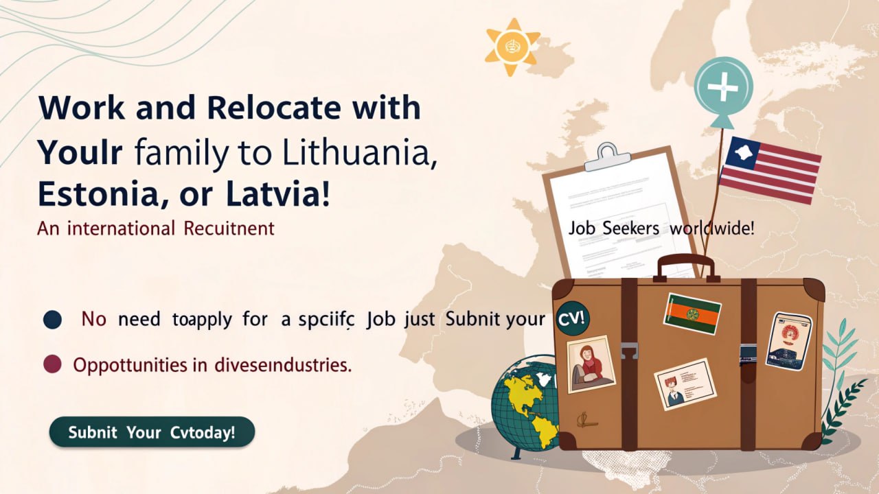 You are currently viewing Want to Live & Work in the Baltics Move to Lithuania, Estonia