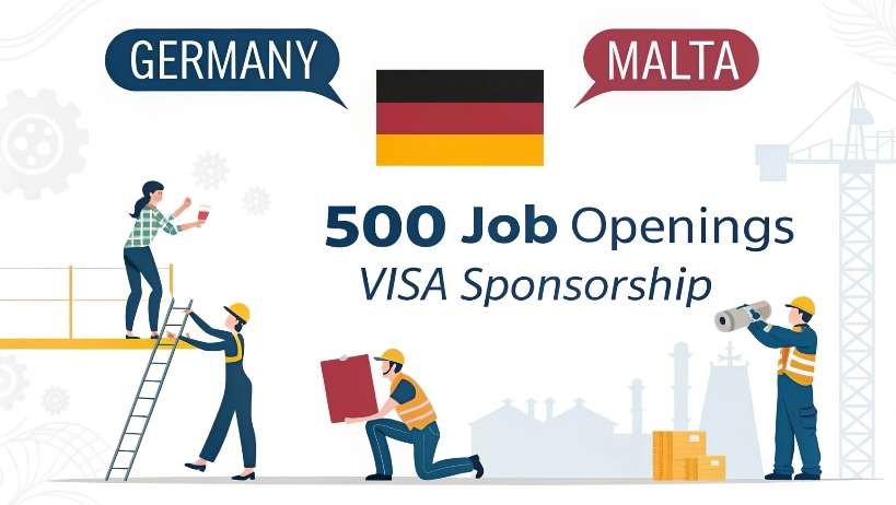 You are currently viewing 5 Companies in Germany & Malta Hiring With Visa Sponsorship (500+ Openings!)