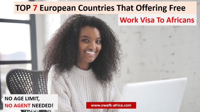 European Countries That Offering Free Work Visa To Africans