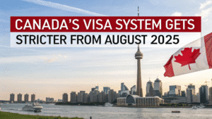 Read more about the article Canada’s Visa System Gets Stricter from August 2025