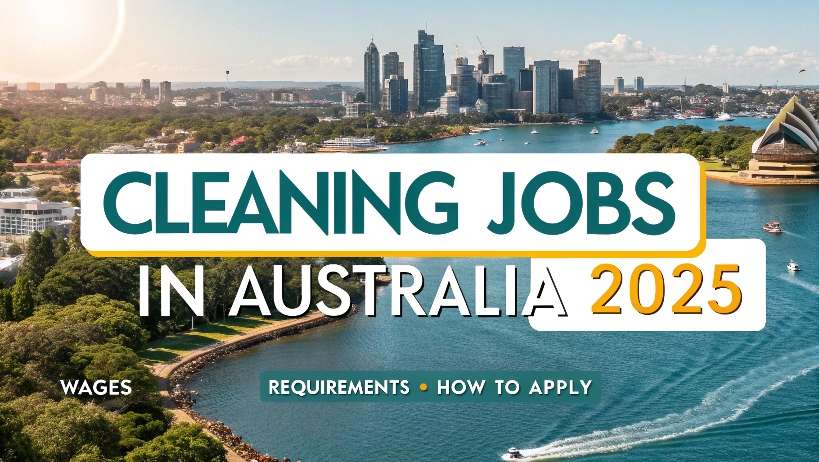 You are currently viewing Cleaning Jobs in Australia 2025: Wages, Requirements, and How to Apply (Foreigners Welcome)