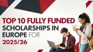 Read more about the article Top 10 Fully Funded Scholarships in Europe for 2025/26 – Your Gateway to Study Abroad for Free
