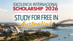 Read more about the article Excelencia Internacional Scholarship 2026 — Study for Free in Australia!