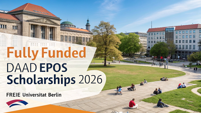 Read more about the article Fully Funded DAAD EPOS Scholarships 2026 at Freie Universität