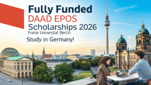Read more about the article Fully Funded DAAD EPOS Scholarships 2026 at Freie Universität Berlin