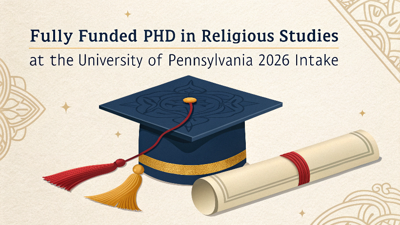 You are currently viewing Fully Funded PhD in Religious Studies at the University of Pennsylvania | 2026 Intake