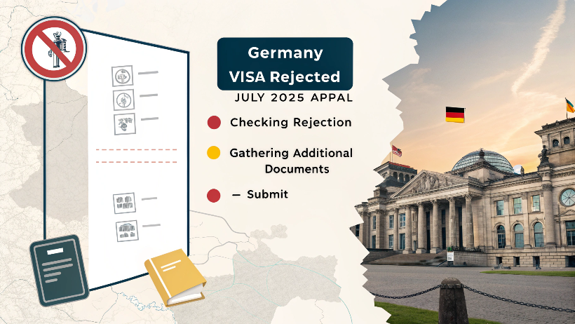 You are currently viewing Germany Visa Rejected? Here’s What to Do Next (July 2025 Appeal Policy Explained)