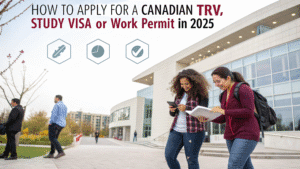 Read more about the article How to Apply for a Canadian TRV, Study Visa, or Work Permit in 2025