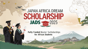 Read more about the article Japan Africa Dream Scholarship (JADS) 2025: Fully Funded Master’s Scholarships for African Students