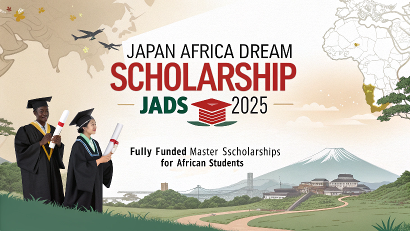 Read more about the article Japan Africa Dream Scholarship (JADS) 2025: Fully Funded Master’s Scholarships for African Students