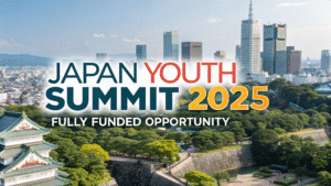 Read more about the article Japan Youth Summit 2025 in Osaka | Fully Funded Opportunity