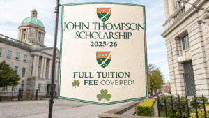Read more about the article John Thompson Scholarship 2025/26 in Ireland