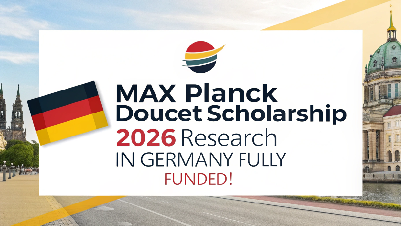 You are currently viewing Max Planck Doucet Scholarship 2026 in Germany (Fully Funded)