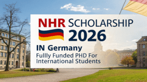 Read more about the article NHR Scholarship 2026 in Germany | Fully Funded PhD for International Students