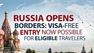 Read more about the article Russia Opens Borders: Visa-Free Entry Now Possible for Eligible Travelers (June 2025–June 2026)