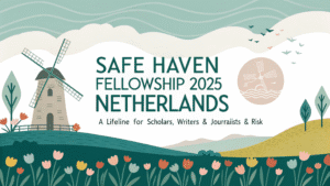 Read more about the article Safe Haven Fellowship 2025 in the Netherlands — A Lifeline for Scholars, Writers & Journalists at Risk