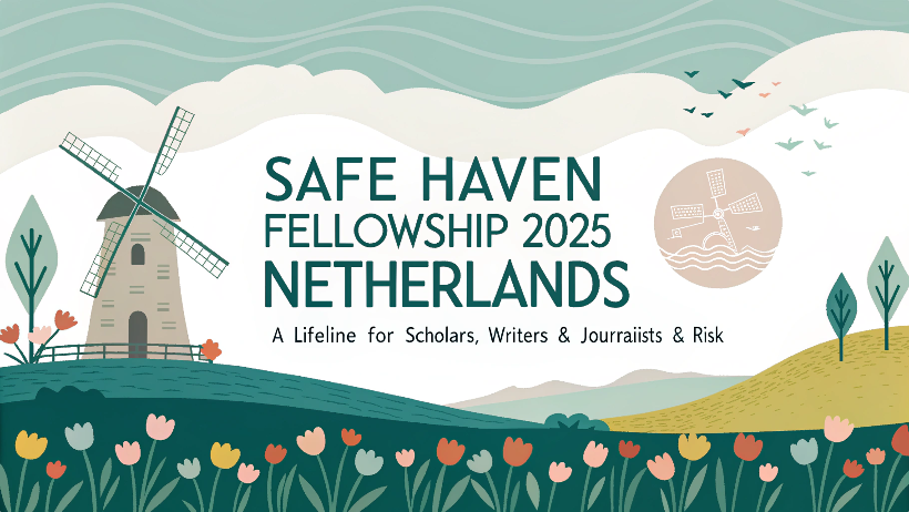 Read more about the article Safe Haven Fellowship 2025 in the Netherlands — A Lifeline for Scholars, Writers & Journalists at Risk