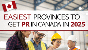 Read more about the article Easiest Provinces to Get PR in Canada in 2025 (Even with Low CRS!)