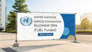 Read more about the article United Nations Nippon Foundation Fellowship 2026 (Fully Funded) – Apply Now!