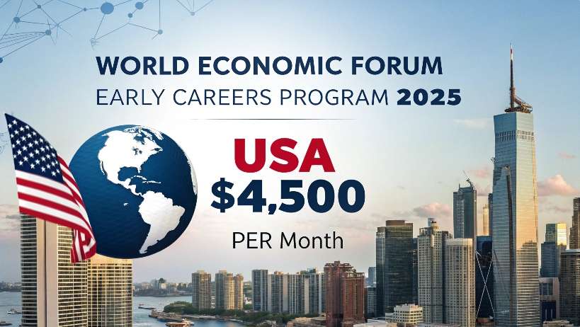 You are currently viewing World Economic Forum Early Careers Program 2025 – Work in the USA & Earn $4,500/Month!