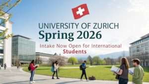 Read more about the article University of Zurich Spring 2026 Intake Now Open for International Students