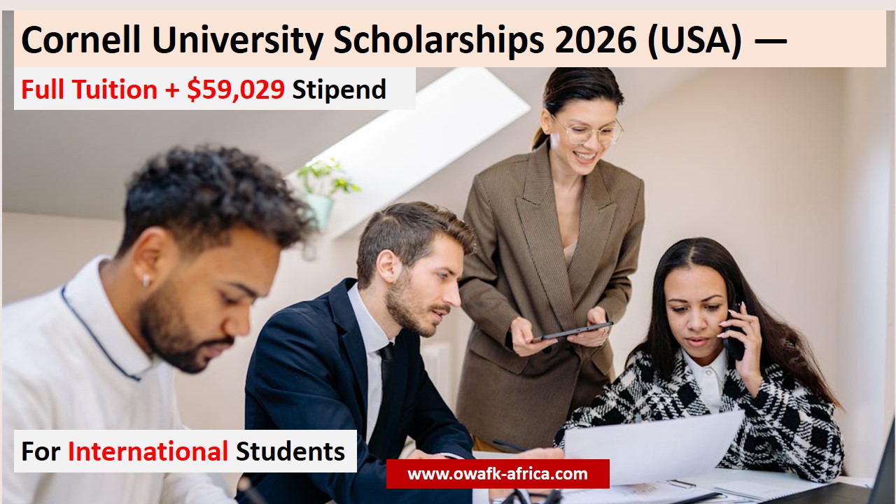 Read more about the article Cornell University Scholarships 2026 (USA) — Full Tuition + $59,029 Stipend