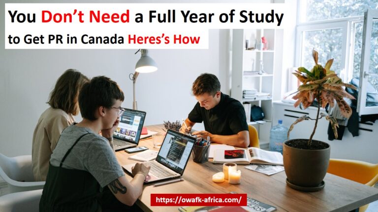 You Don’t Need a Full Year of Study to Get PR in Canada