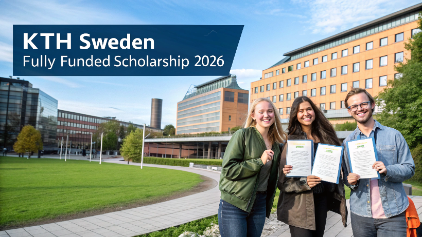Read more about the article KTH Sweden Fully Funded Scholarship 2026 for Master’s Degree Students