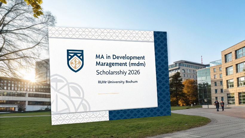 Read more about the article MA in Development Management (MADM) Scholarship 2026 at Ruhr University Bochum (Fully Funded)