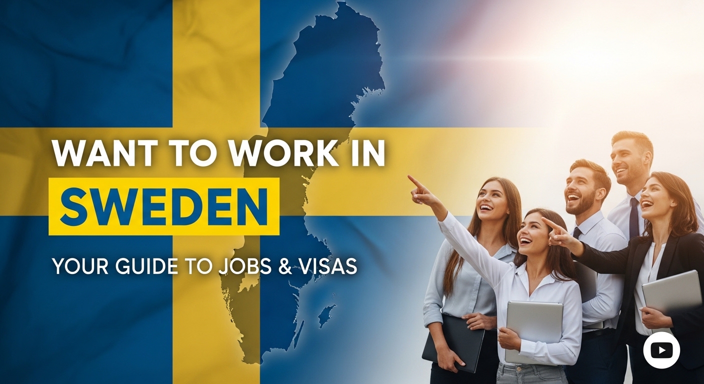 You are currently viewing Want to Work in Sweden in 2026? Here’s How to Make It Happen!| Move to Europe Easily 