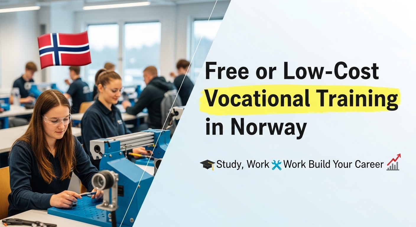 Read more about the article Free or Low-Cost Vocational Training in Norway | Study, Work & Build Your Career