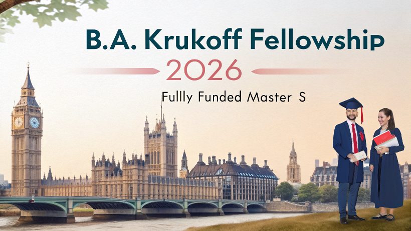 Read more about the article B.A. Krukoff Fellowship 2026 in the UK | Fully Funded Master’s